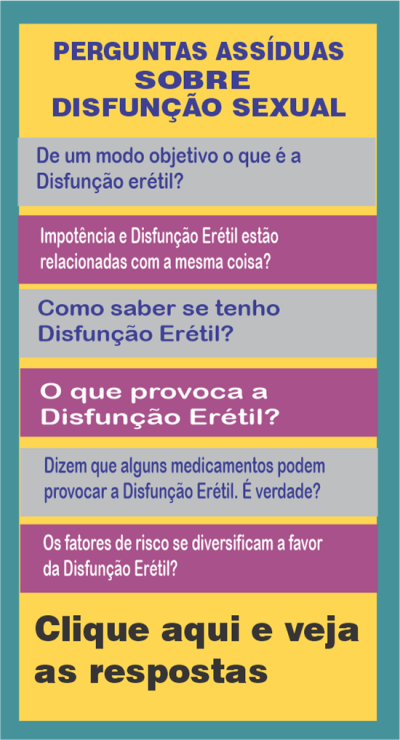 Perguntas sobre disfunção sexual 4
